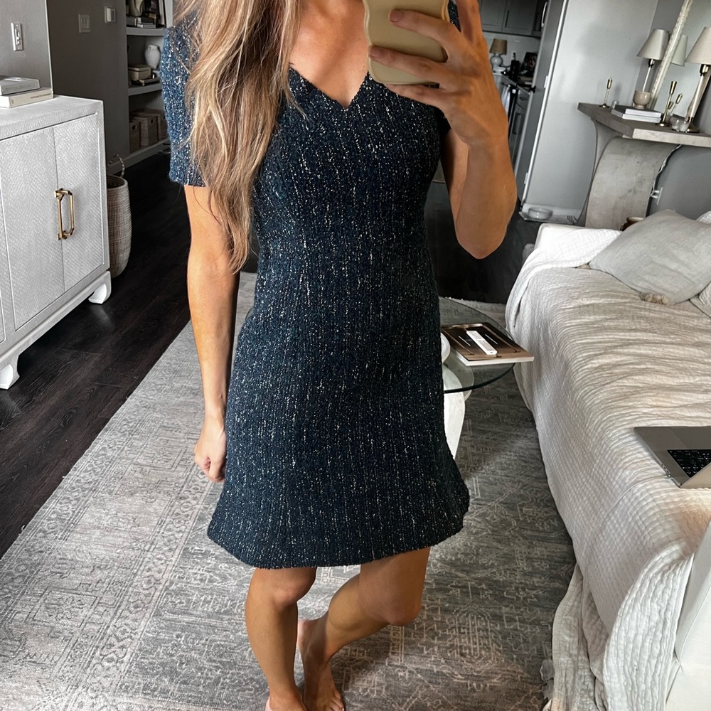 Chic Tweed Dress
